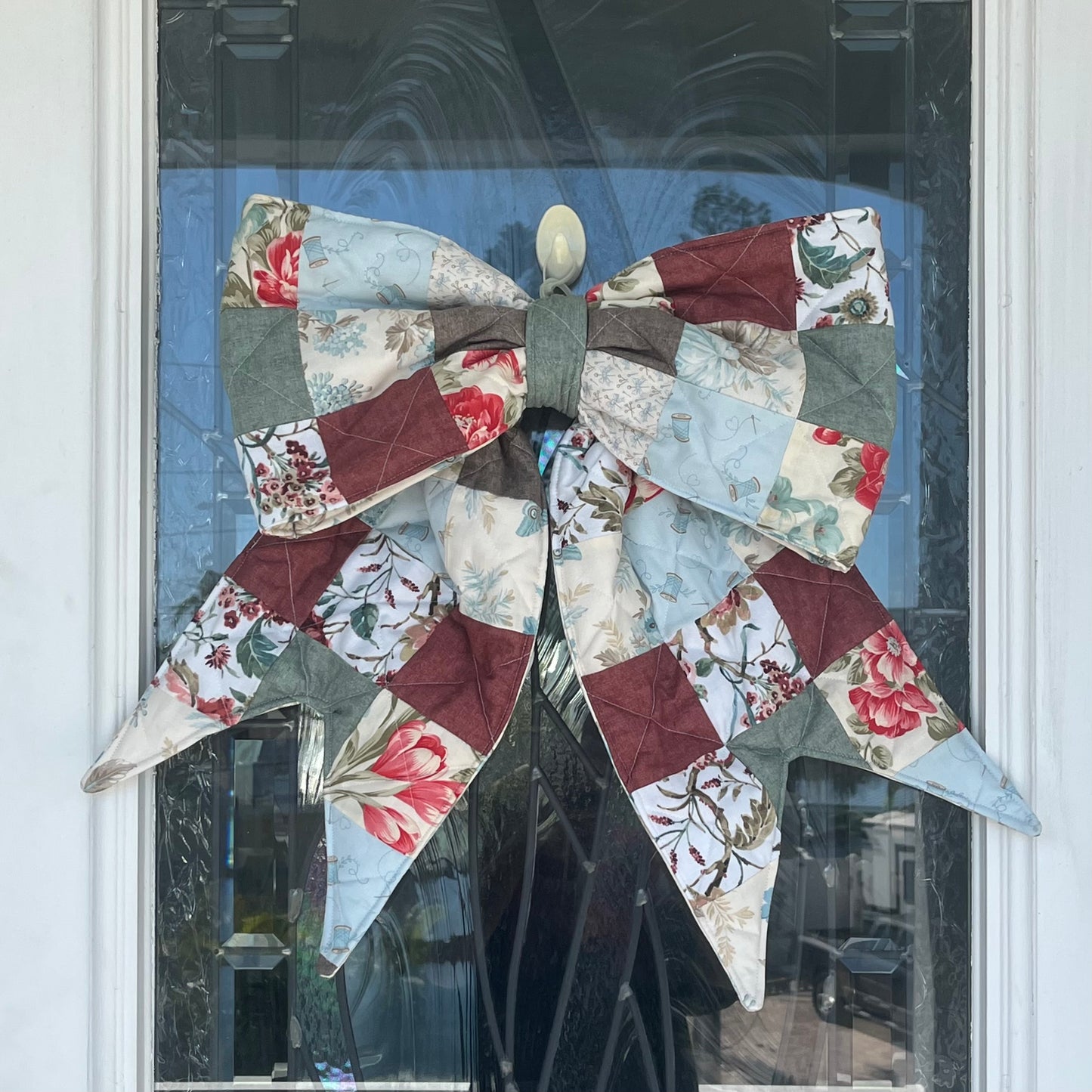 Quilted Door Bow