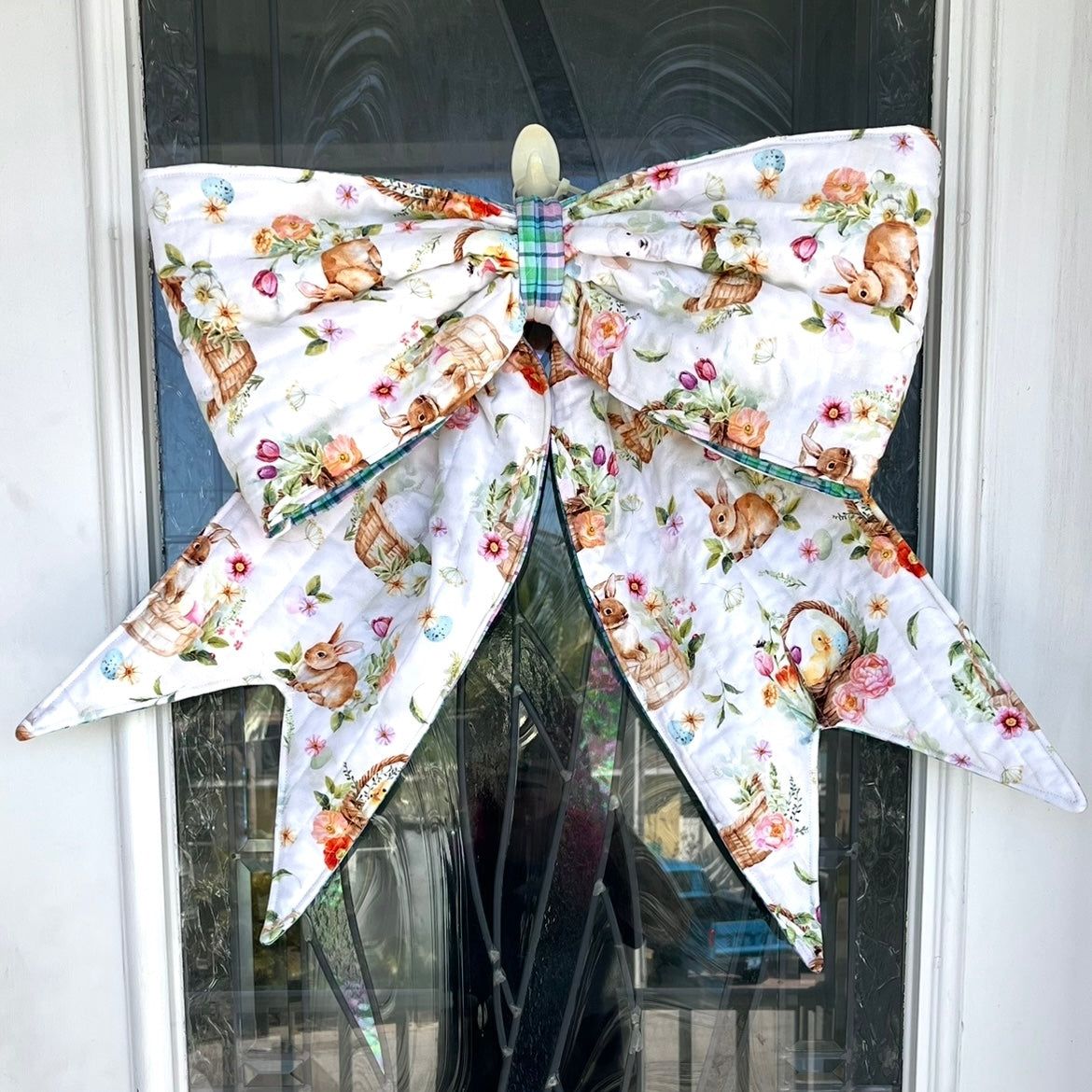 Quilted Door Bow