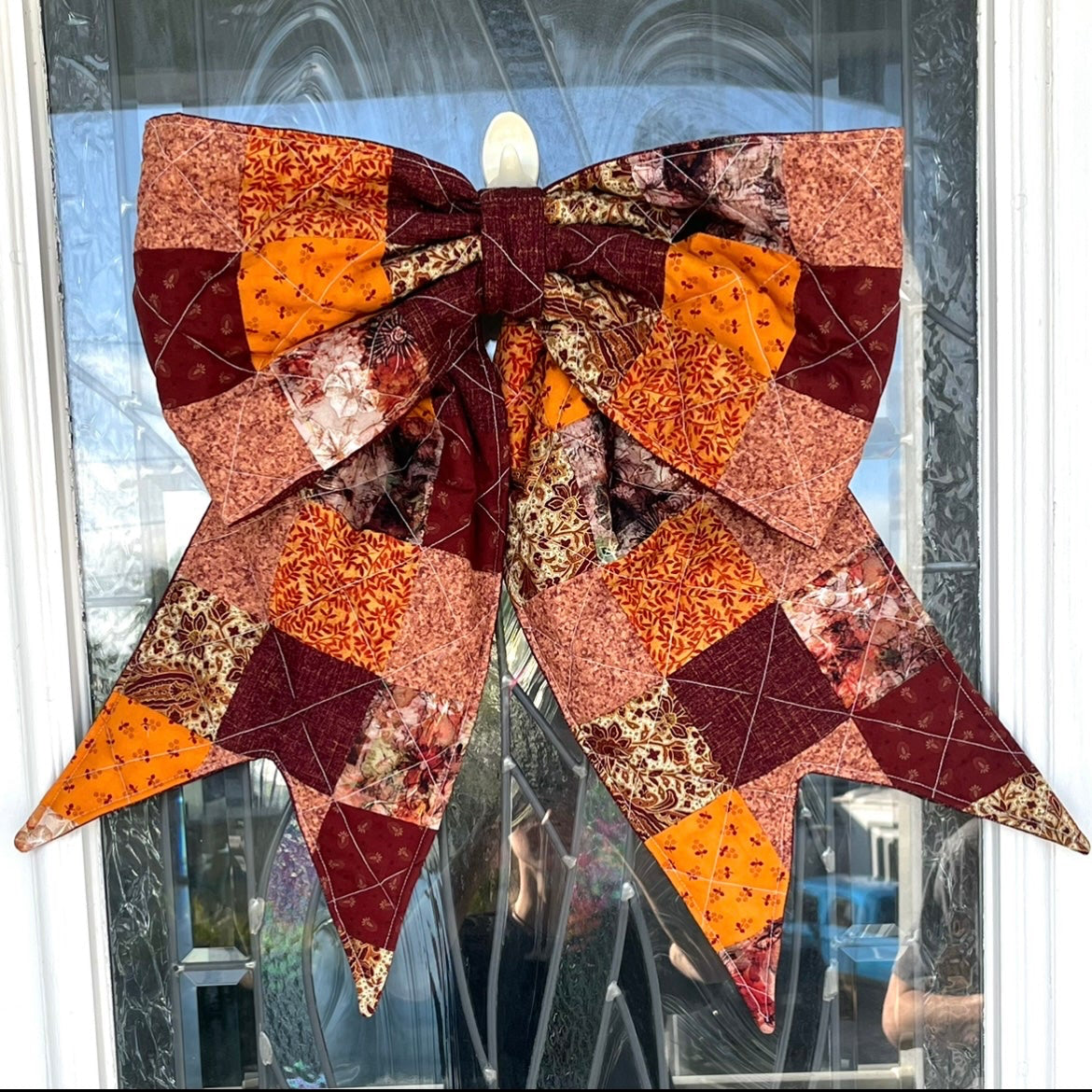 Quilted Door Bow