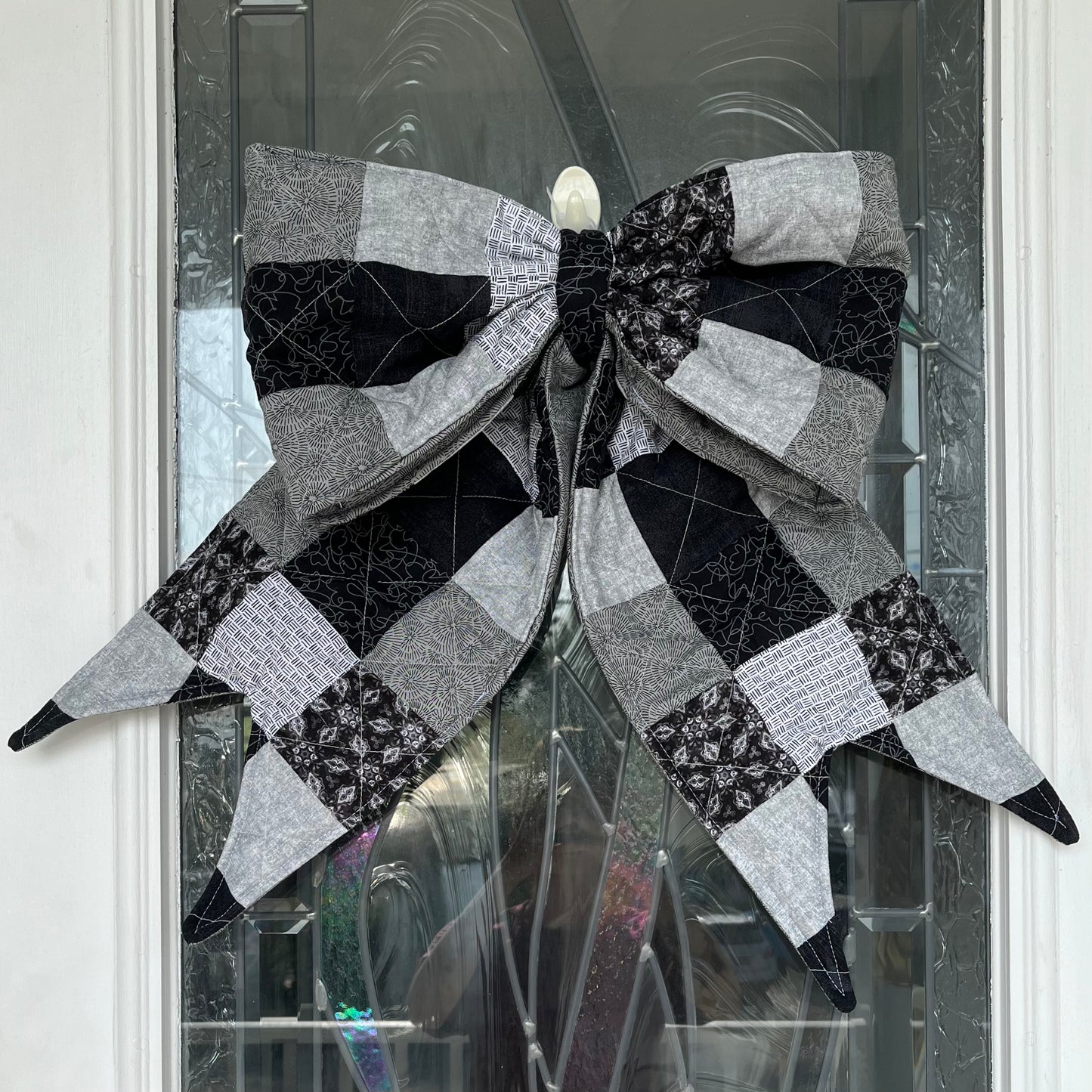 Quilted Door Bow