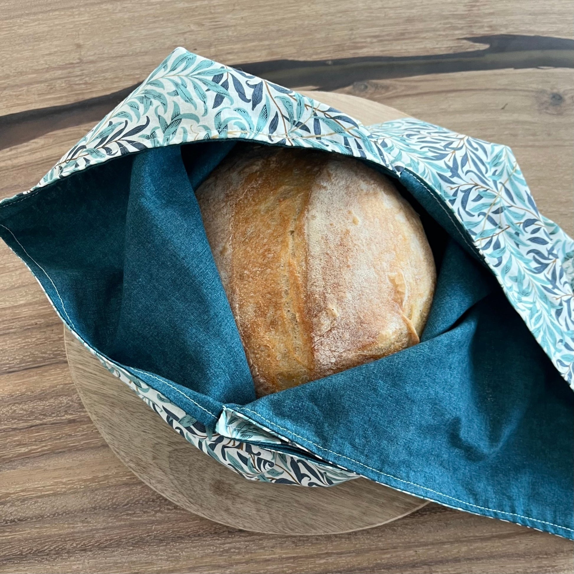 Bread Bag - Sunflowers & Sage