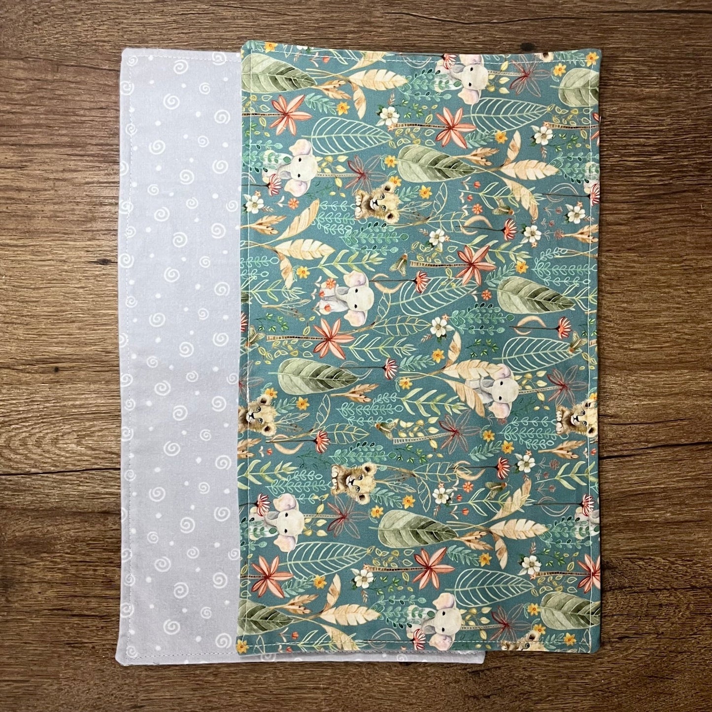 Burp Cloths - Sunflowers & Sage