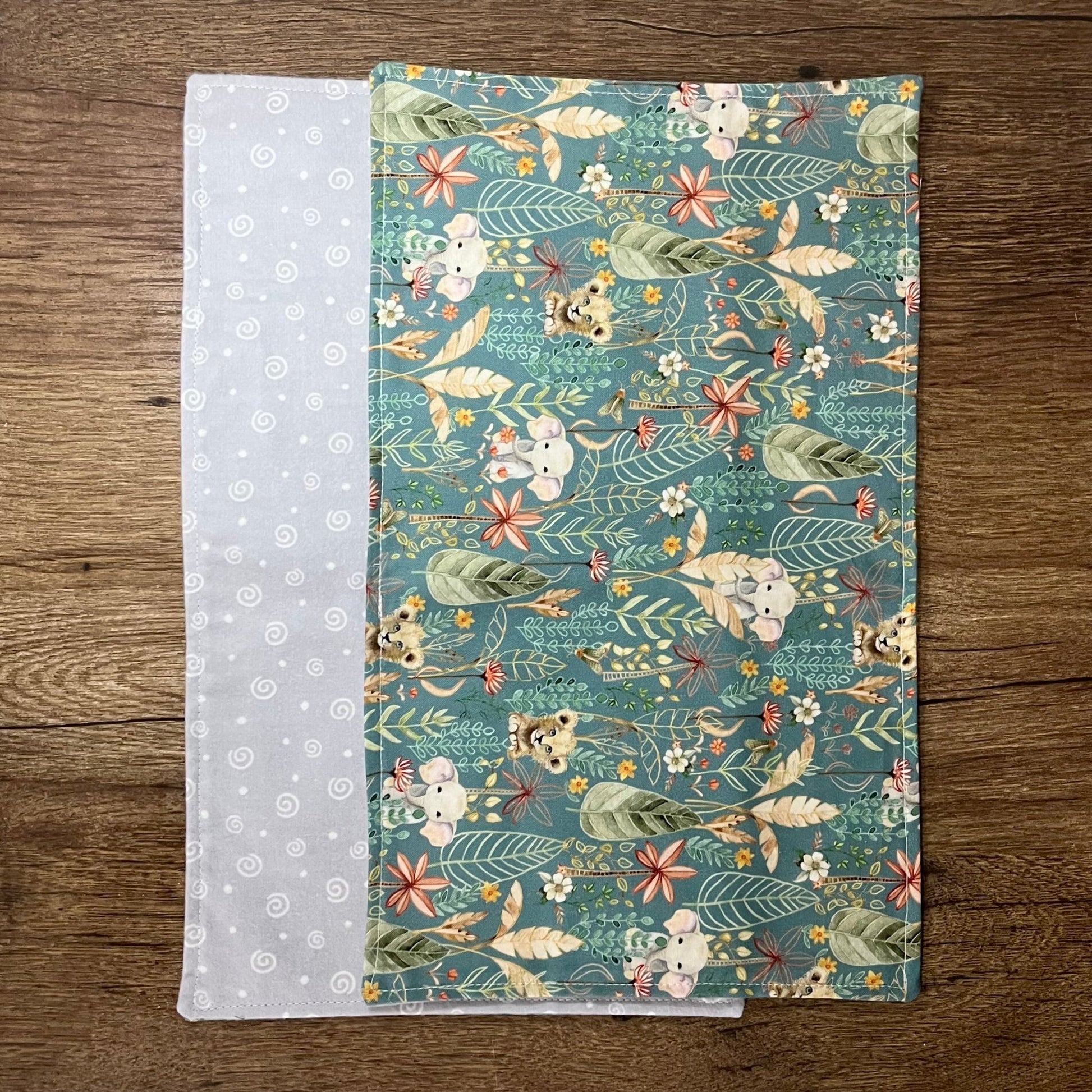Burp Cloths - Sunflowers & Sage