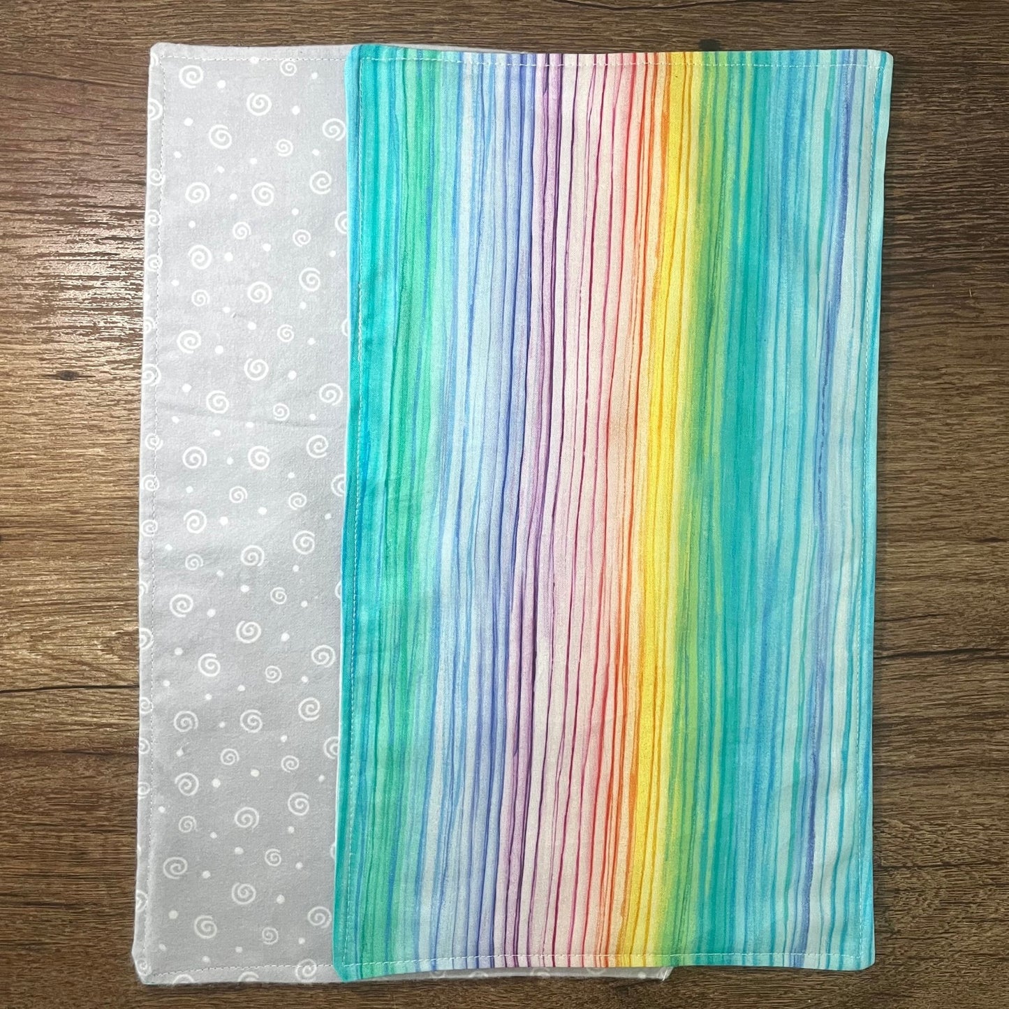Burp Cloths - Sunflowers & Sage
