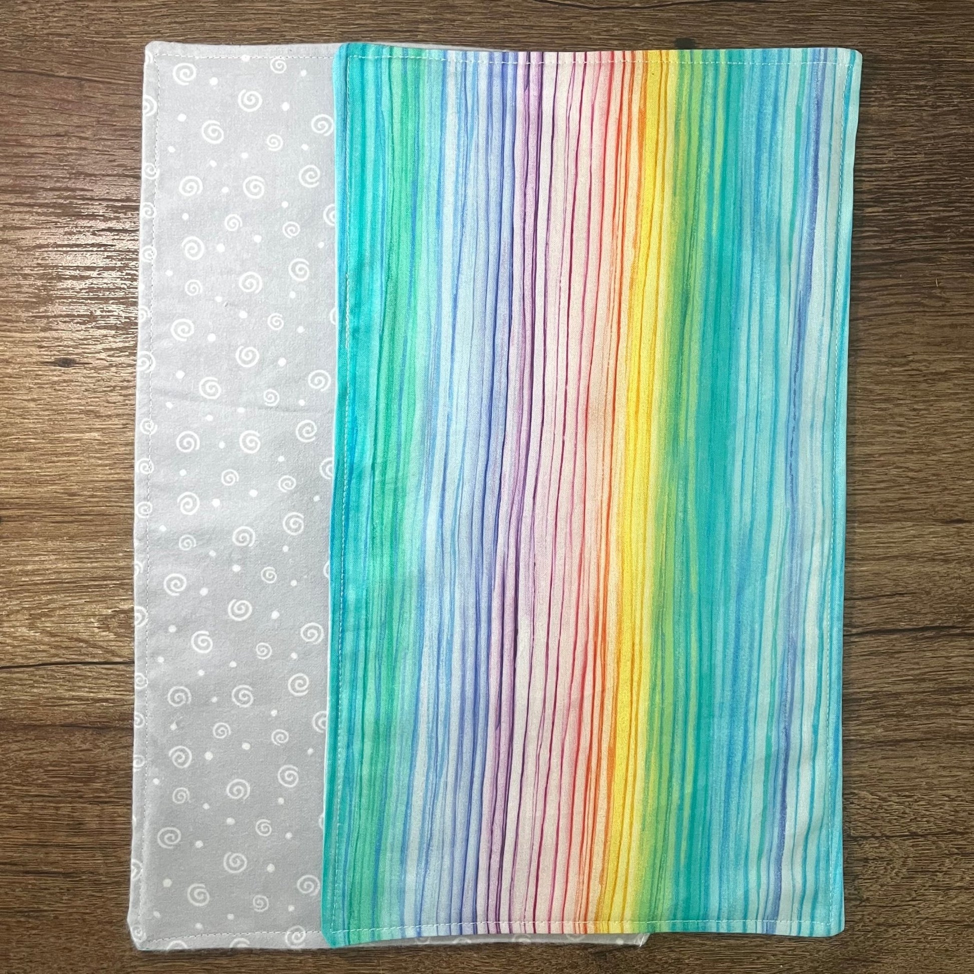 Burp Cloths - Sunflowers & Sage