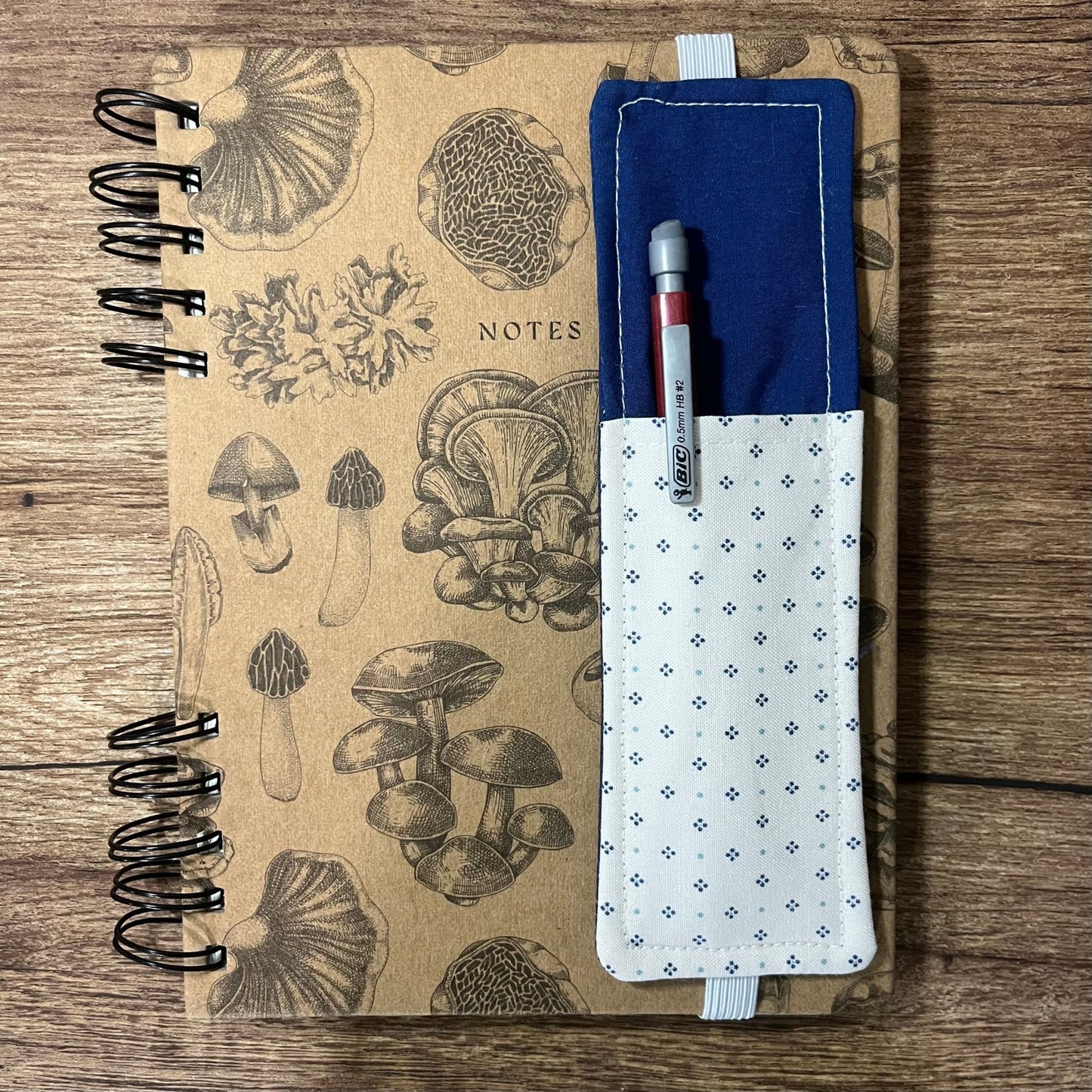 Elastic Pencil Holders - Sunflowers & Sage