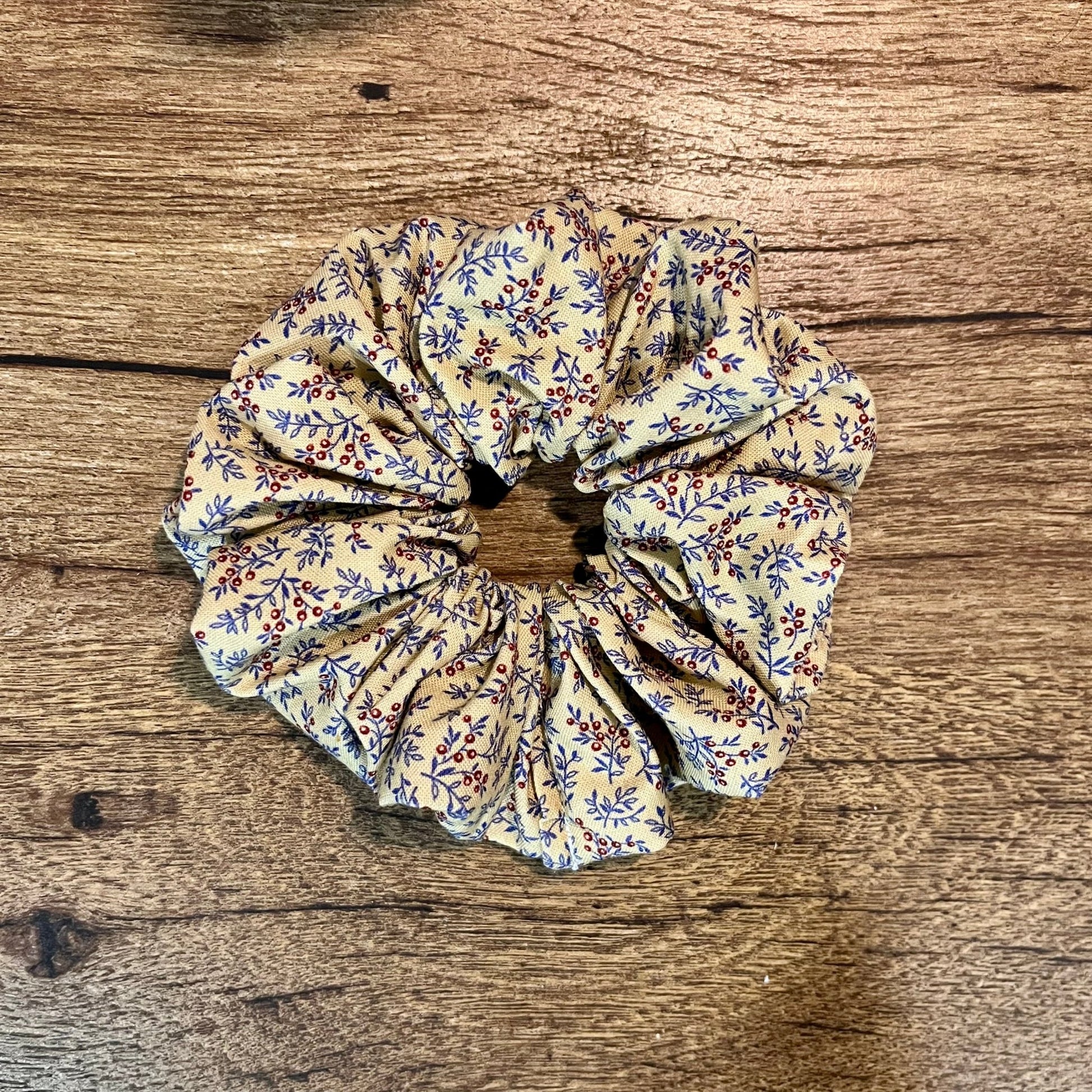 Holiday XL Scrunchies - Sunflowers & Sage