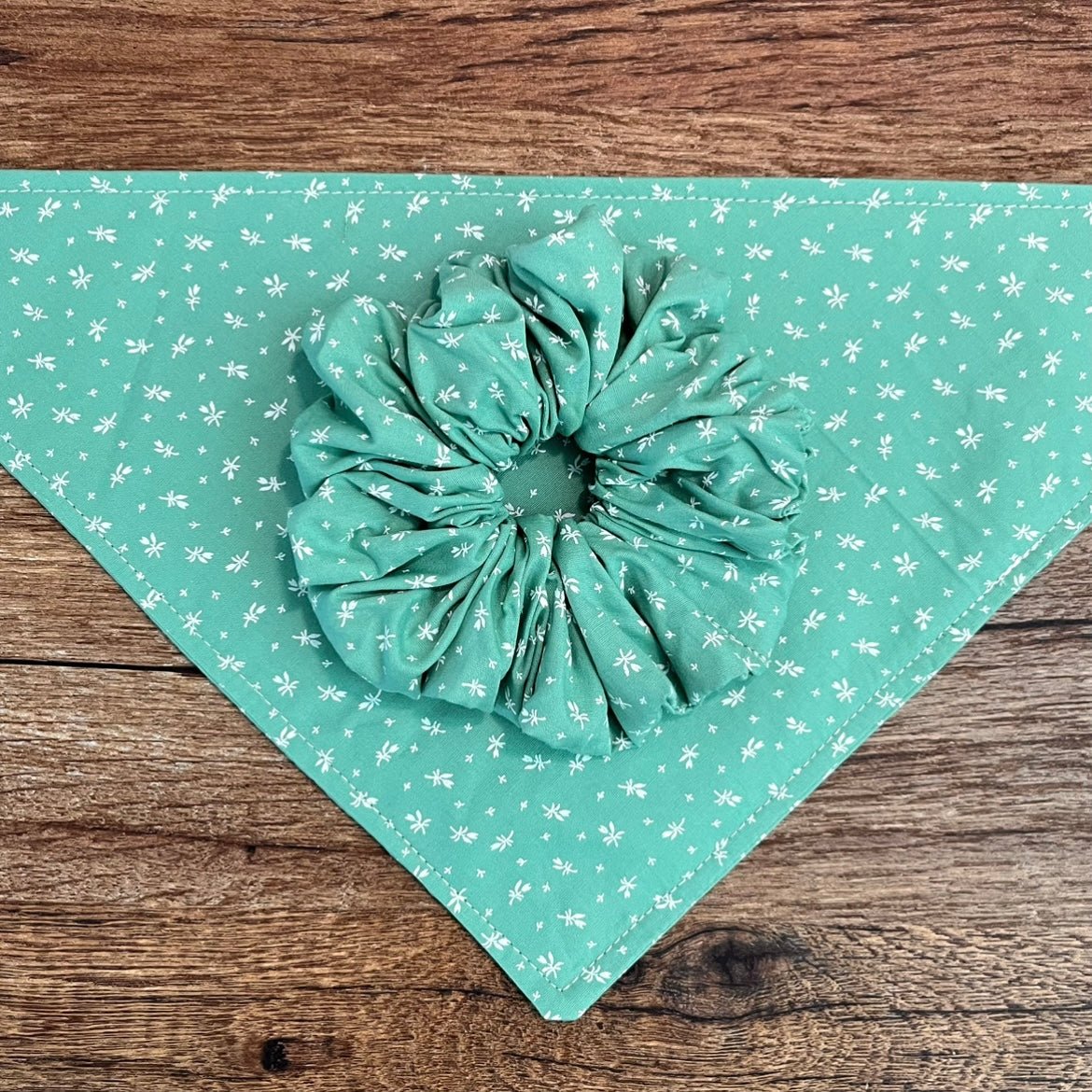 Mom & Pup Matching Set - Sunflowers & Sage